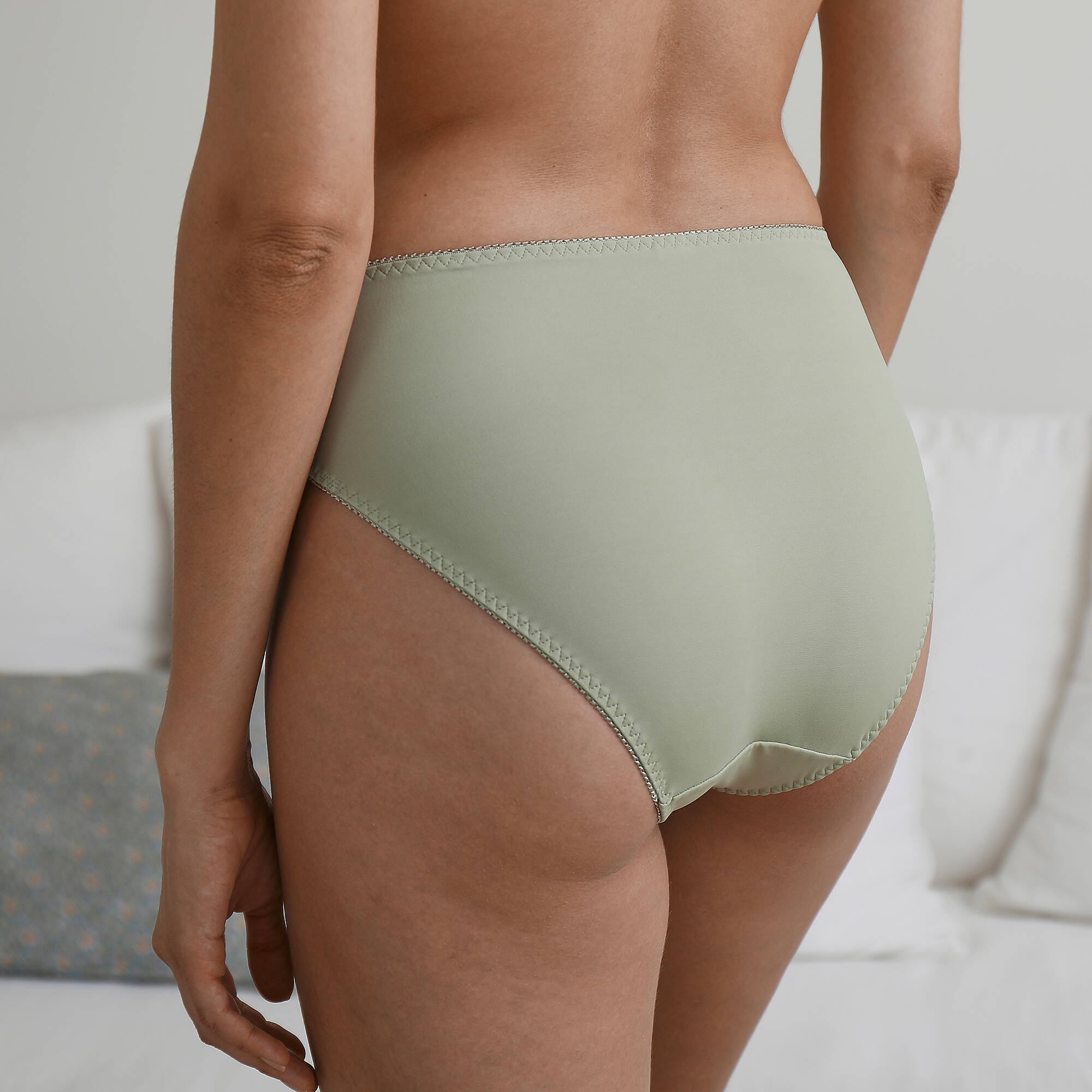 Culotte microfibre et guipure Rima - lot de 2