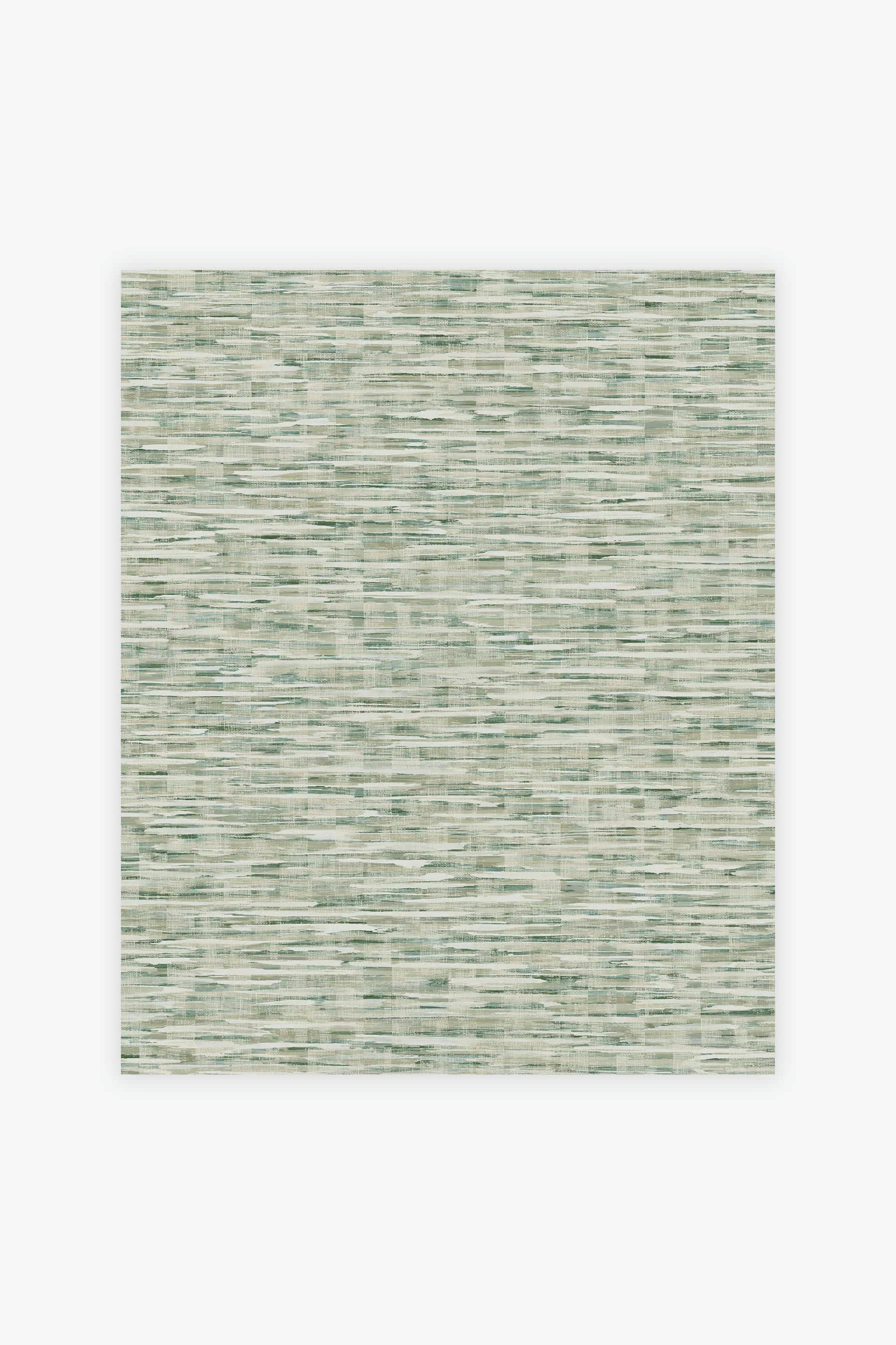 - Papier peint tissage abstrait vert 1005x52cm