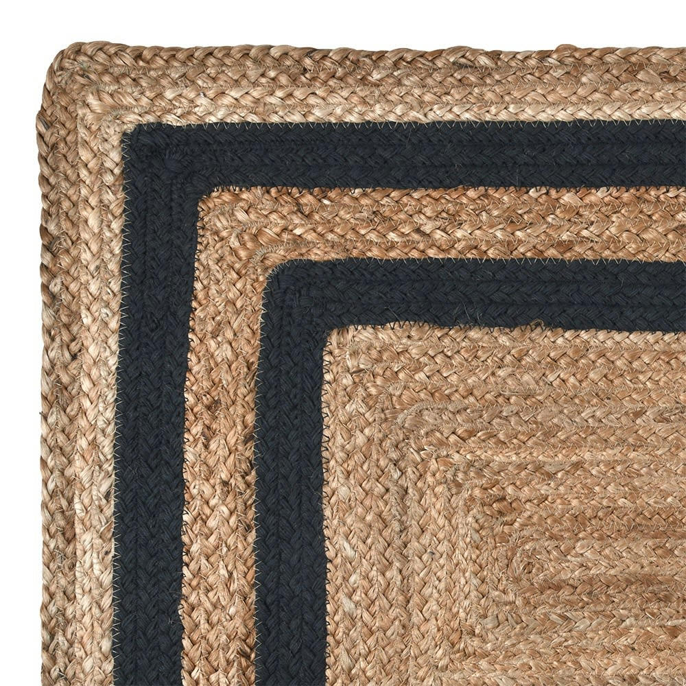 BERRY - Tapis carbone jute coton 60x90cm