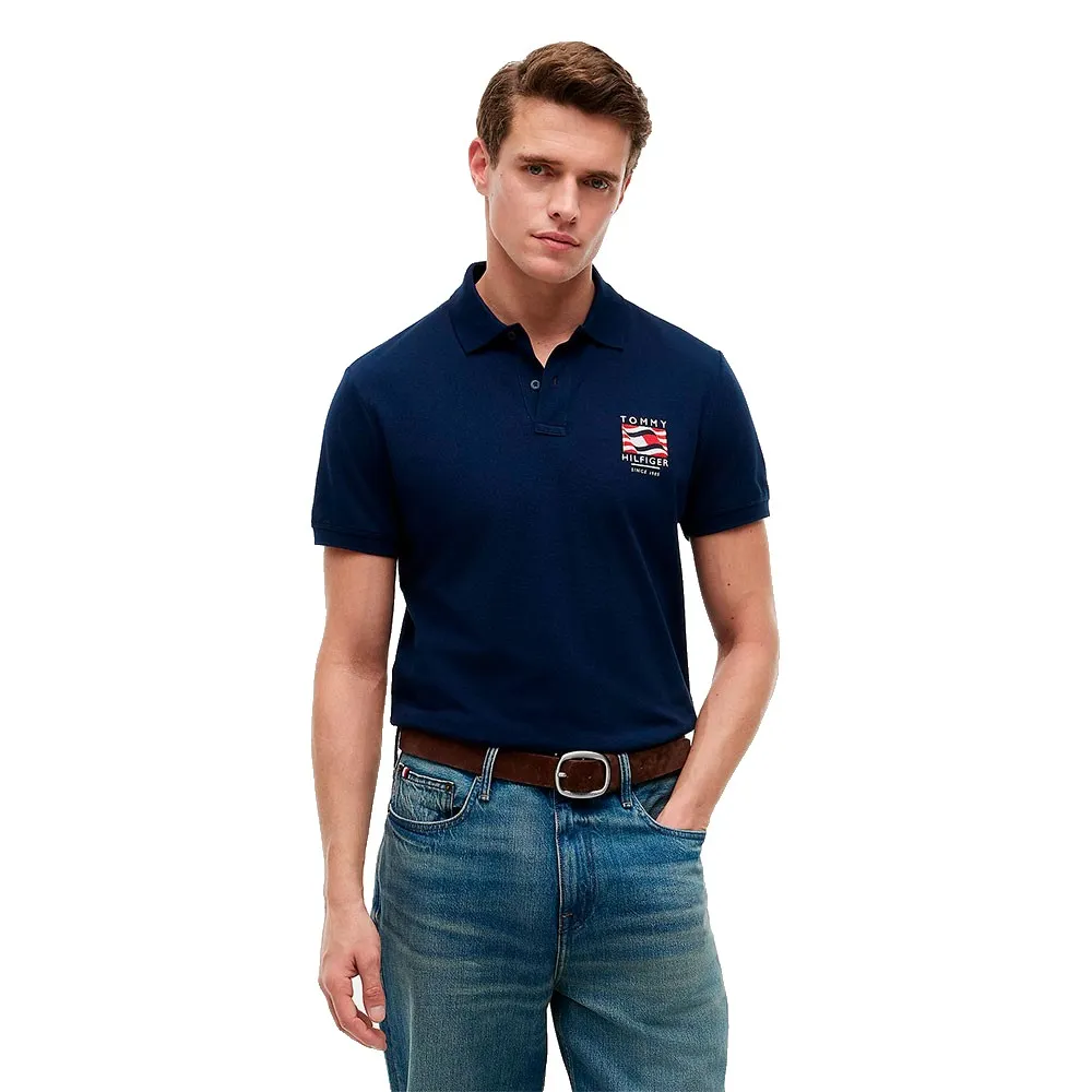 Tommy Hilfiger MW0MW43378 Regular Fit short sleeve polo