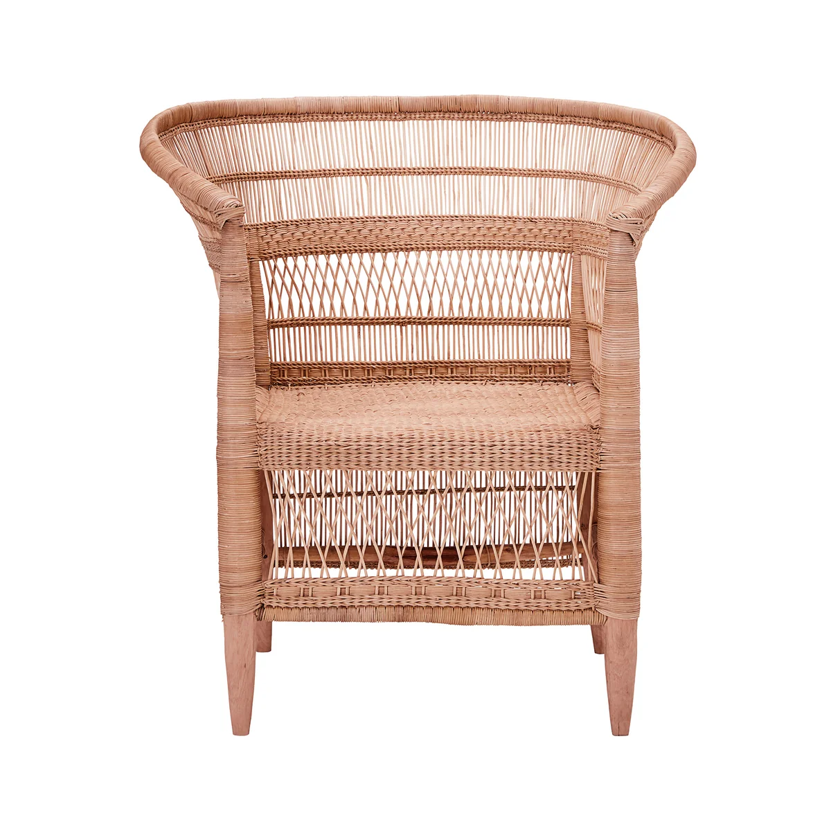 House Doctor - Rika Rattan-Stuhl, natur