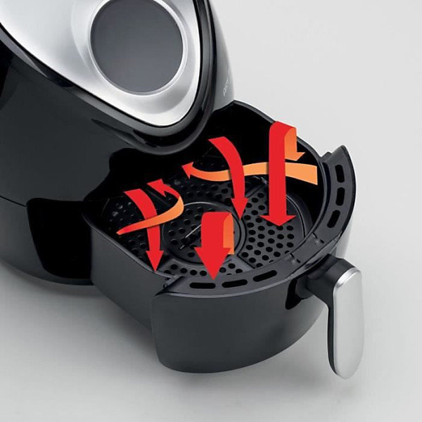Friteuse Electriquesans huile ARIETE - digitale - 1,2 kilos - Modele 4616