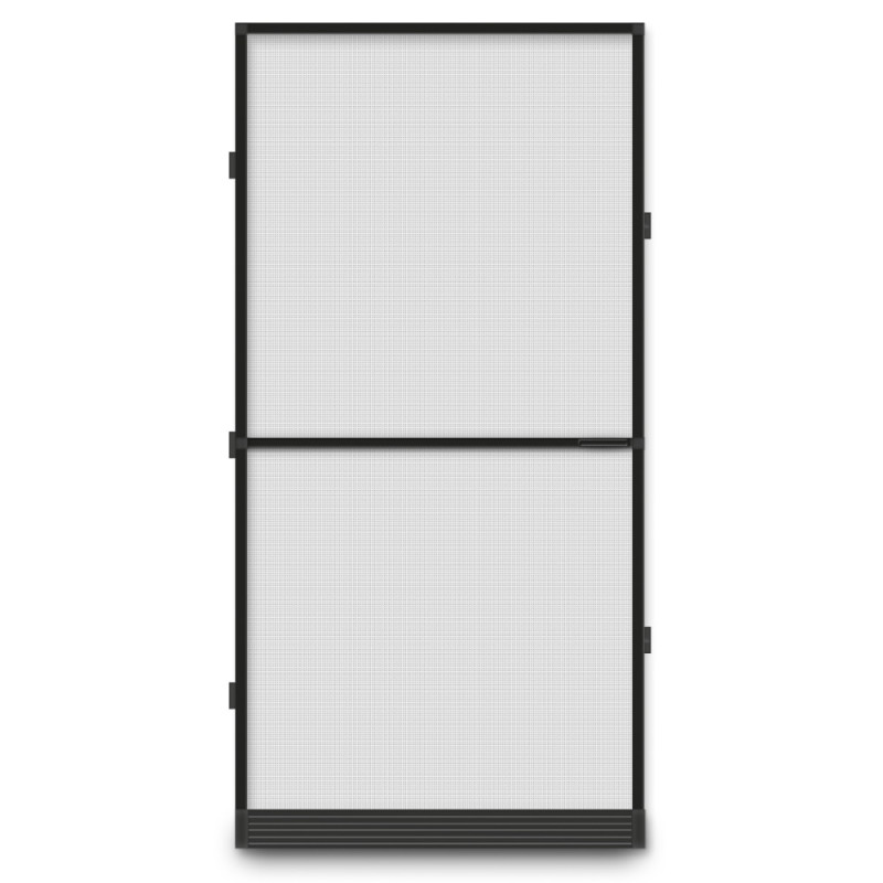 Porte moustiquaire Louisiana noire 100 x 215 cm CONFORTEX