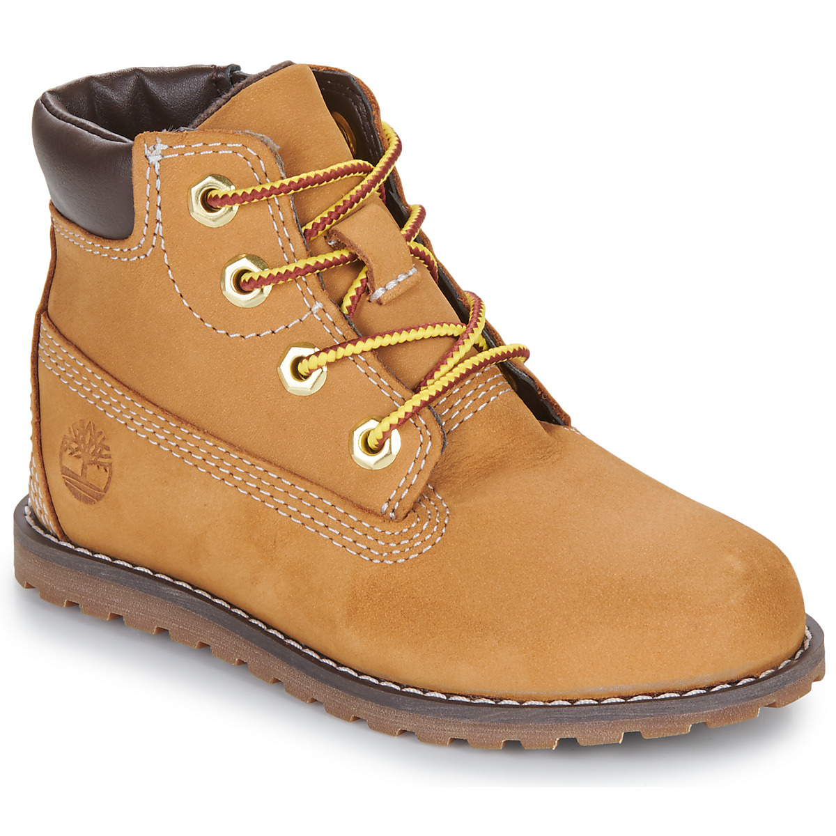 Timberland - POKEY PINE MID LACE UP WITH ZIP - Brown
