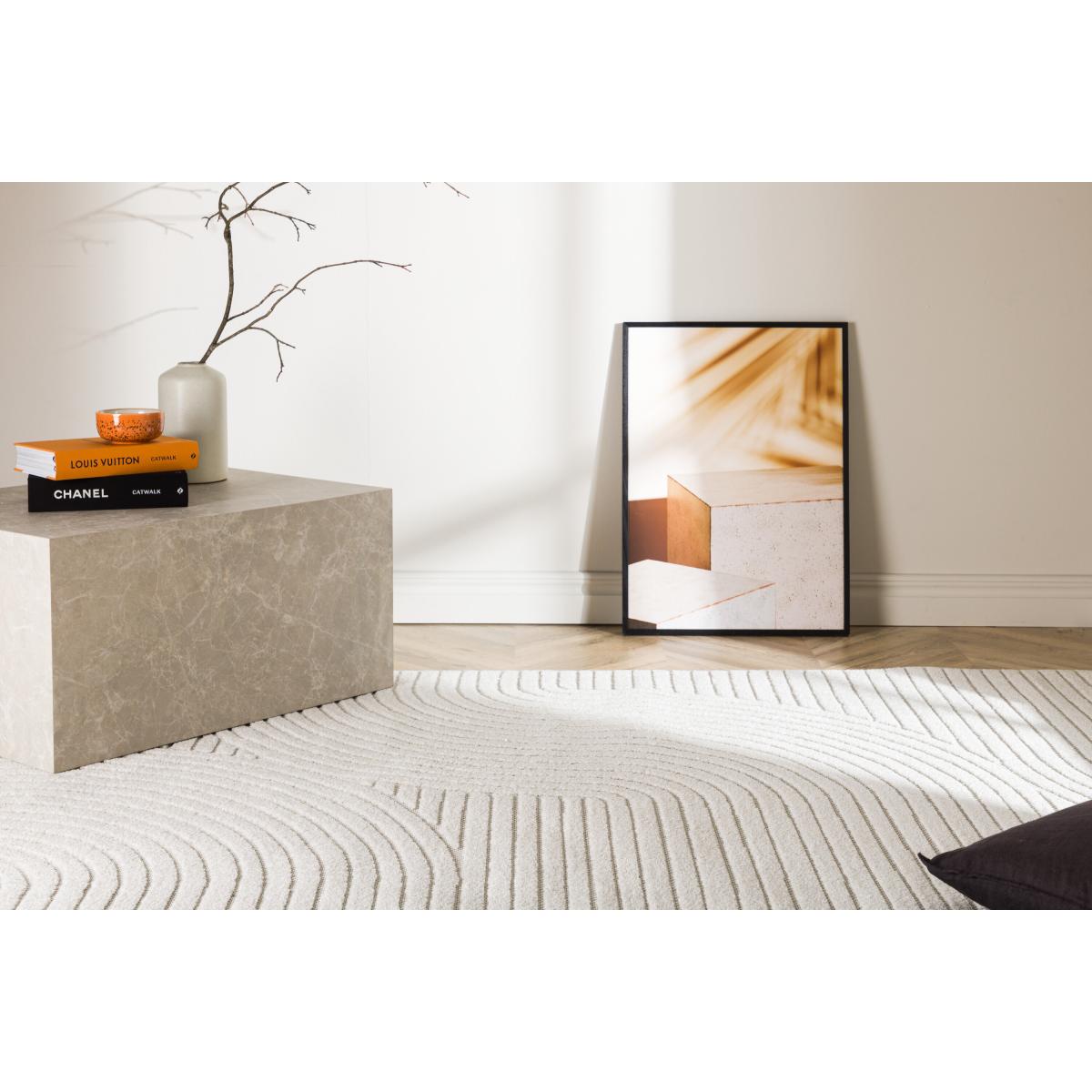Svea - Romano vloerkleed - 340 x 240 cm - wit