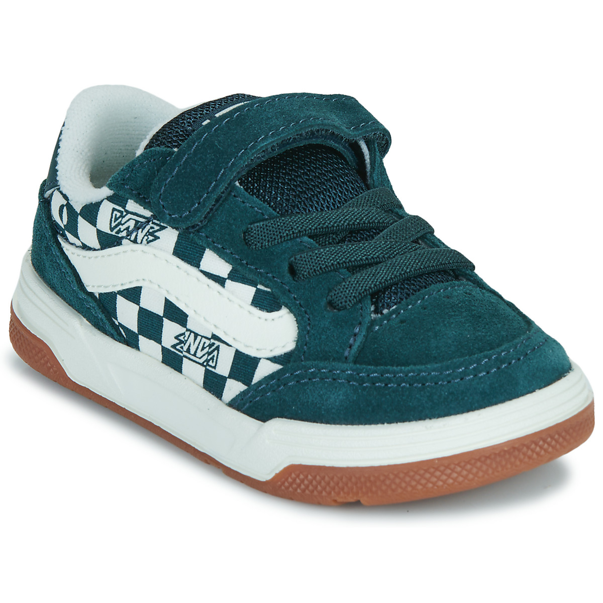 Vans - Hylane V GEO CHECK Mystic Moss - Green / White