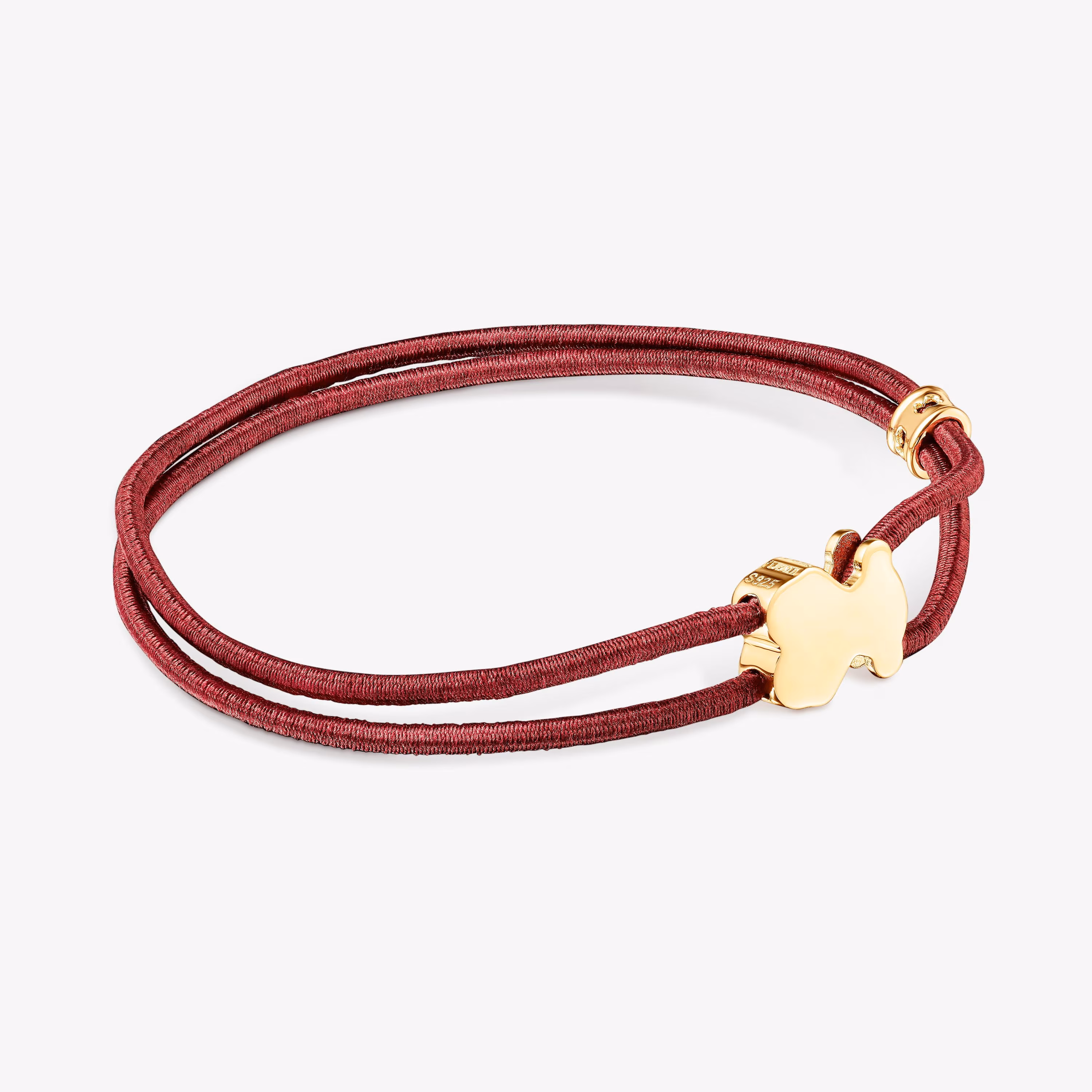 Pulsera elástica burdeos Sweet Dolls