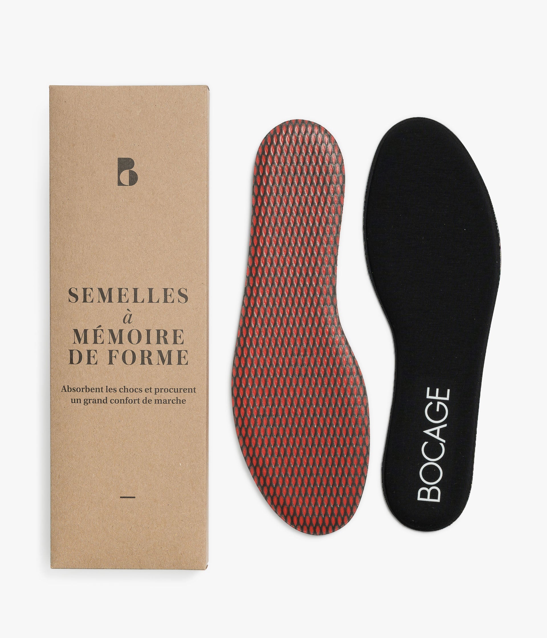 Semelle à mémoire de forme homme