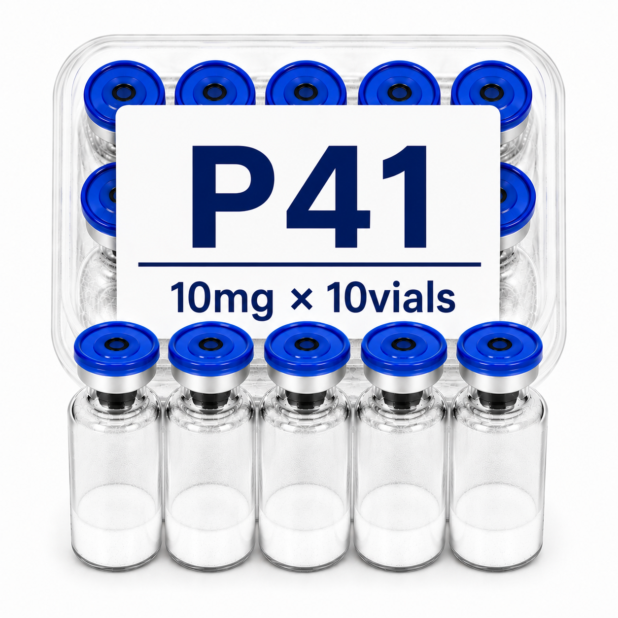 P41 | PT-141 Bremelanotide 10mg × 10 Vials