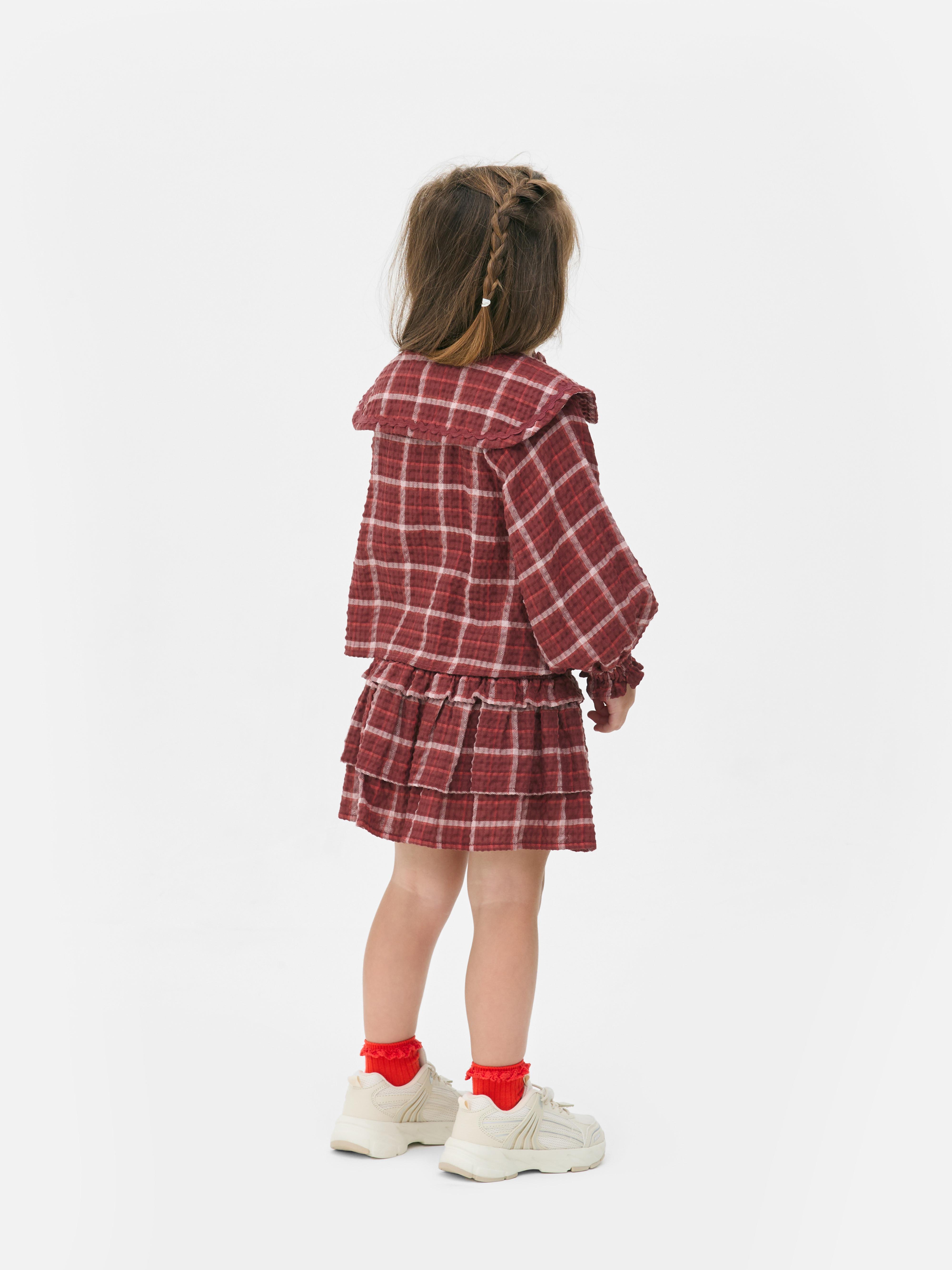 1.5-8yrs | Check Collared Blouse