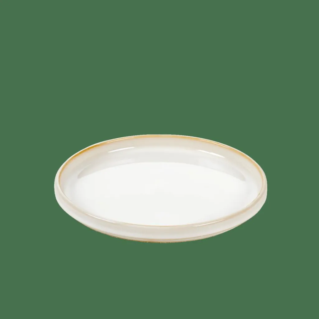 Assiettes^CASA MINERAL MARBLE Assiette Blanc