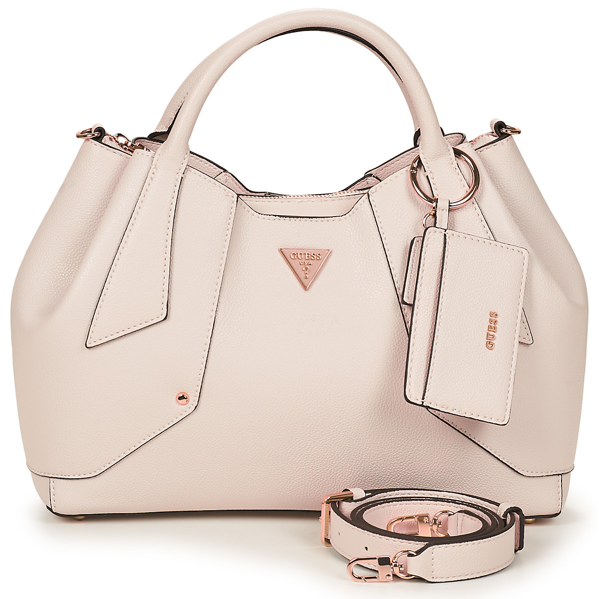 Guess - DARCY GIRLFRIEND SATCHEL - White