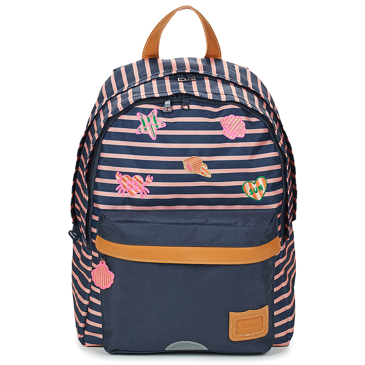 Tann's - TANN'S X ARMOR LUXE SAC A DOS L - Marine / Pink