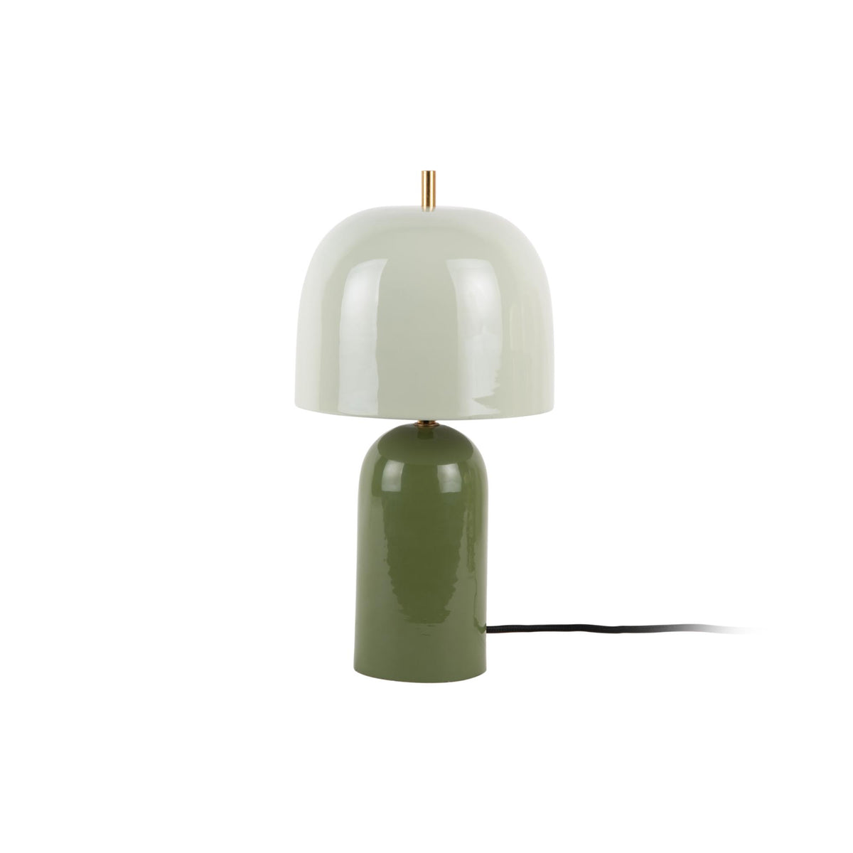 Leitmotiv tafellamp Rico - groen - Ø20cm