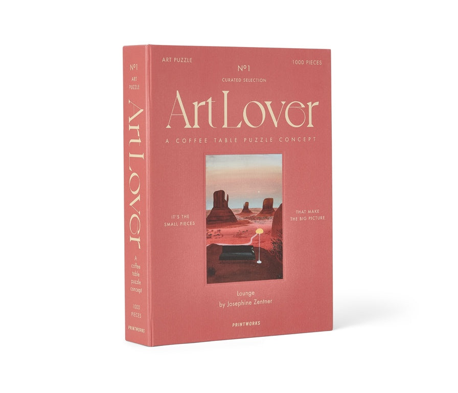 Printworks Art Lover Boek Puzzel - Lounge - 1000 stukjes