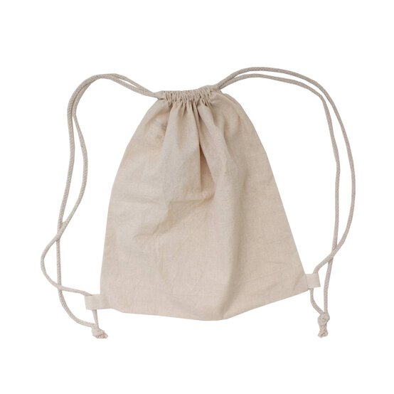 Natural Cotton Drawstring Bag