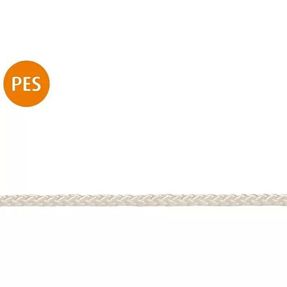SNOR STABILIT FLETTET 3MM, HVIT