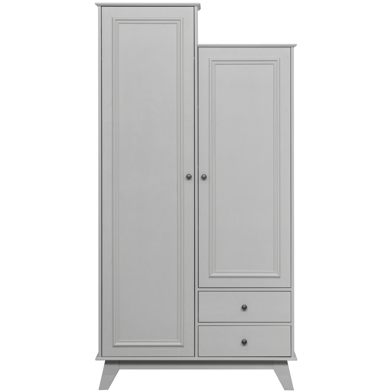 WOOOD garderobekast Lily - Grenen - Clay - 190x98x41