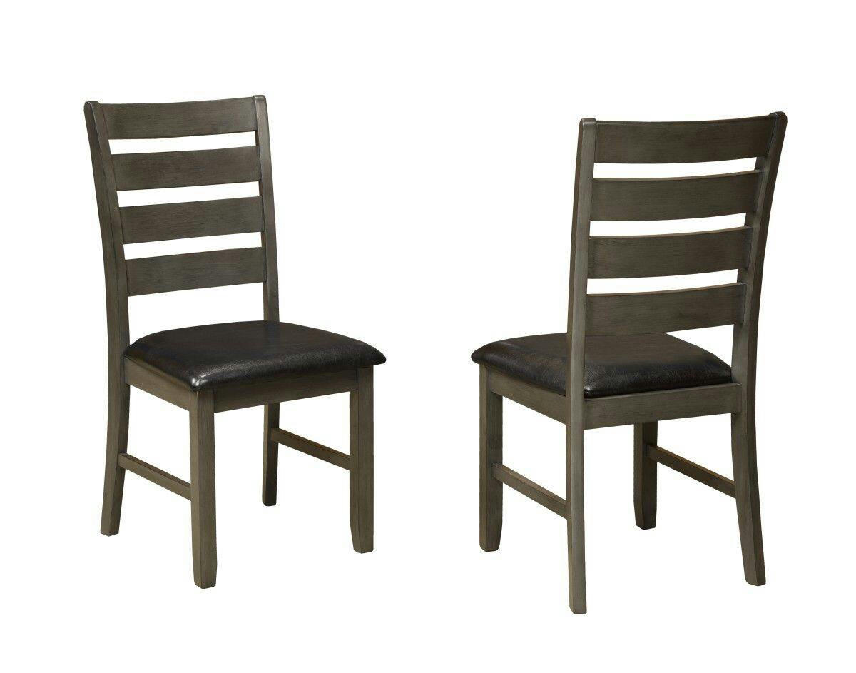 Brassex Oakley Wood 7-Piece Dining Set, Grey