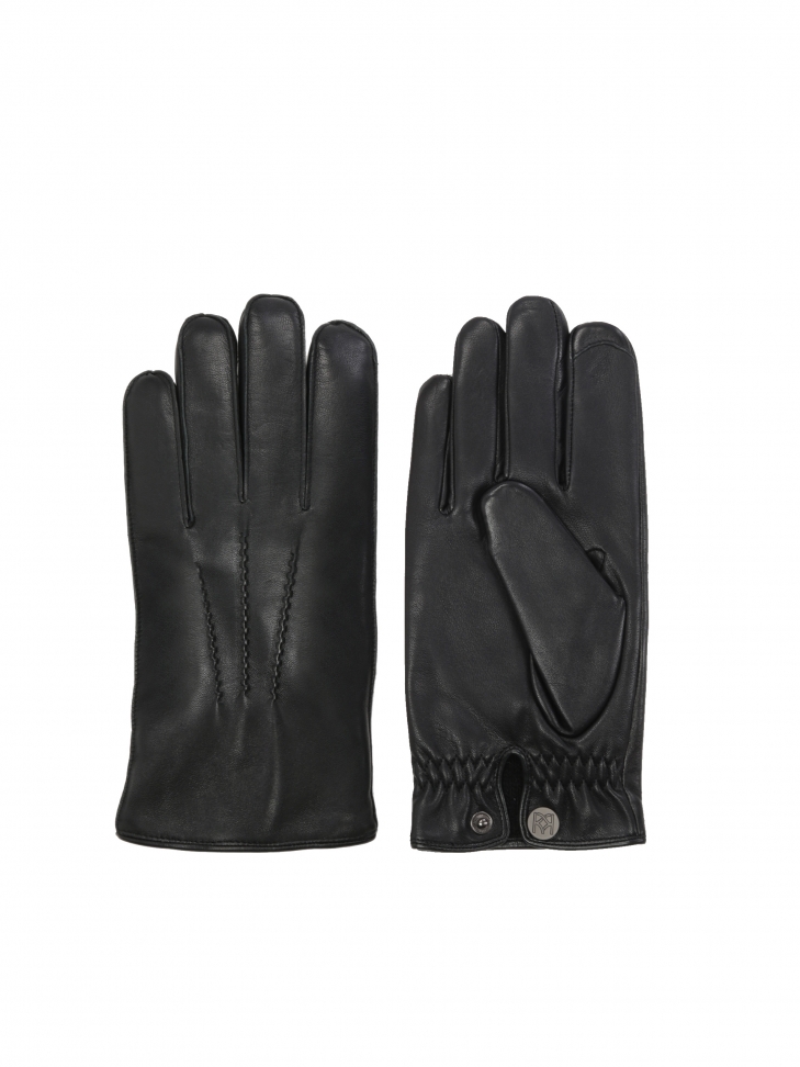 Men's black gloves