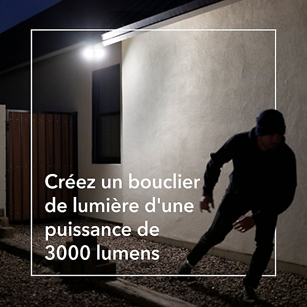 Caméra de vidéosurveillance sans fil Arlo Floodlight Pro3 2K blanche