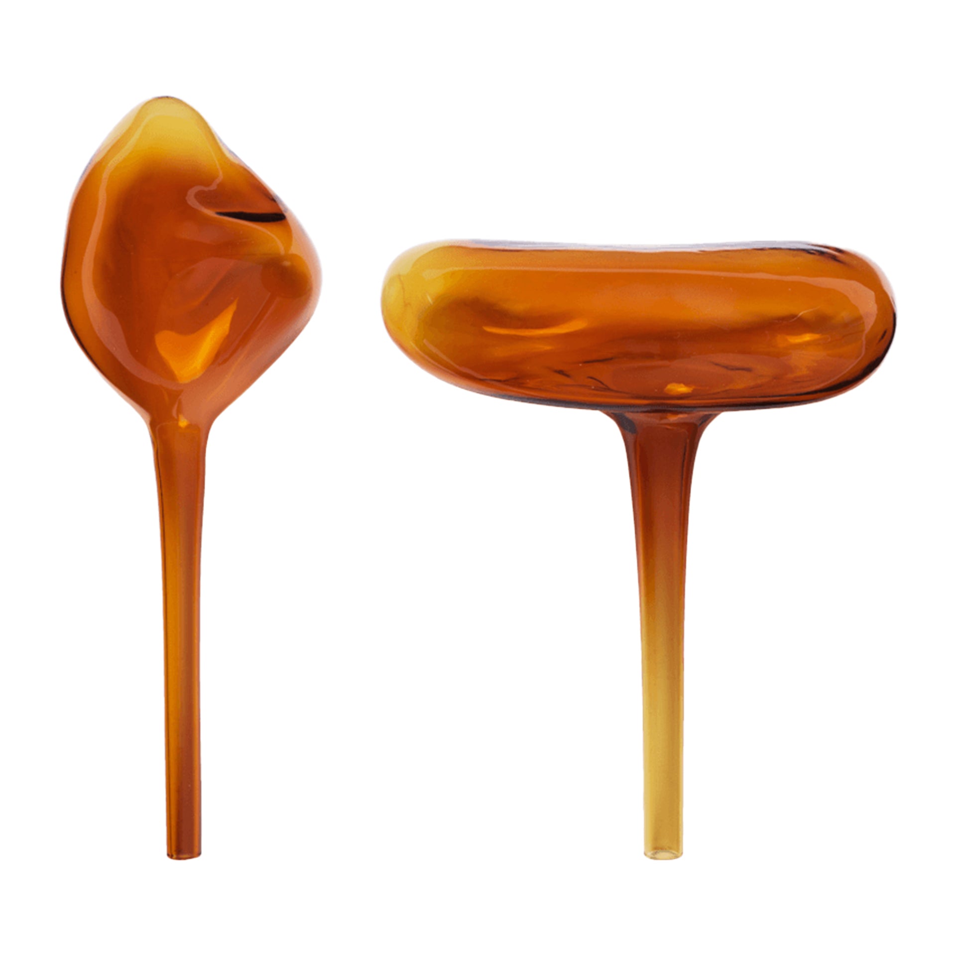 Ferm Living Mercury Waterbollen Small - Set van 2 - Amber