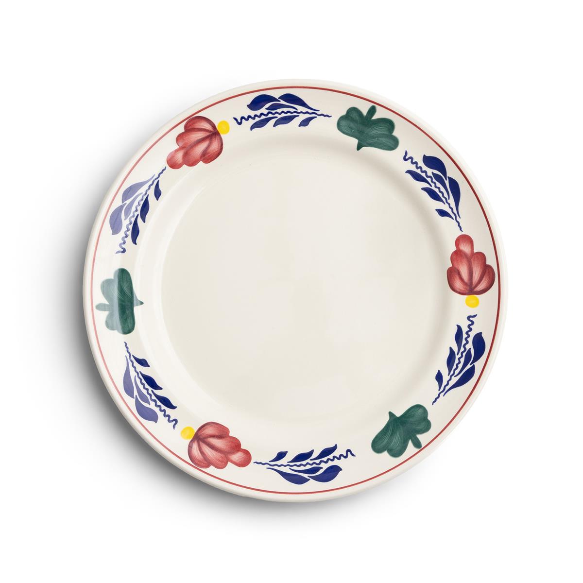 Royal Boch bord Boerenbont - set van 6 - ø21cm - keramiek