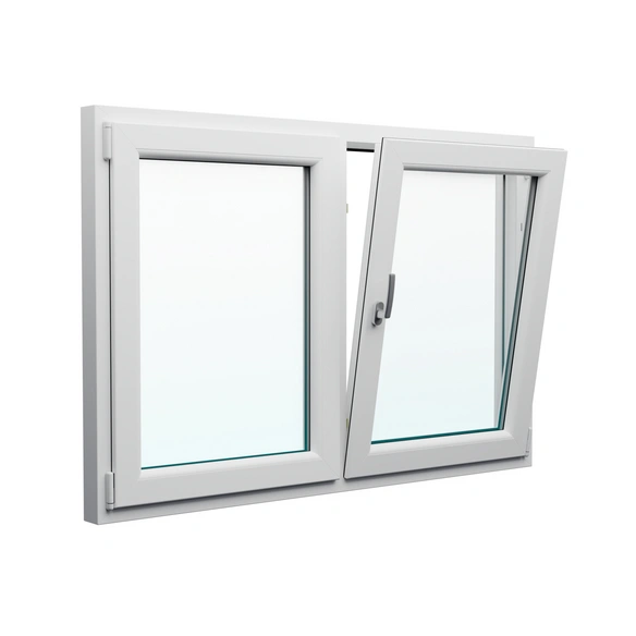 Energiespar-Fenster »76/3 «, 125 x 50 cm (BxH), Dreh/Dreh-Kipp