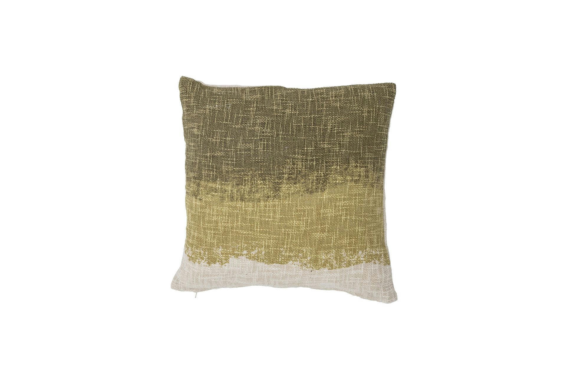 IMI - Coussin en coton vert 40x40 cm