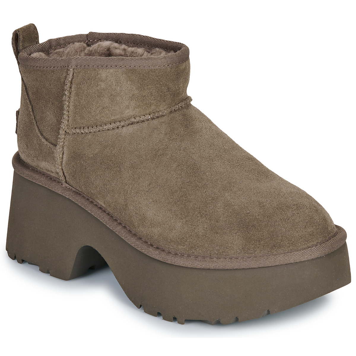 UGG - W CLASSIC ULTRA MINI NEW HEIGHTS - Brown