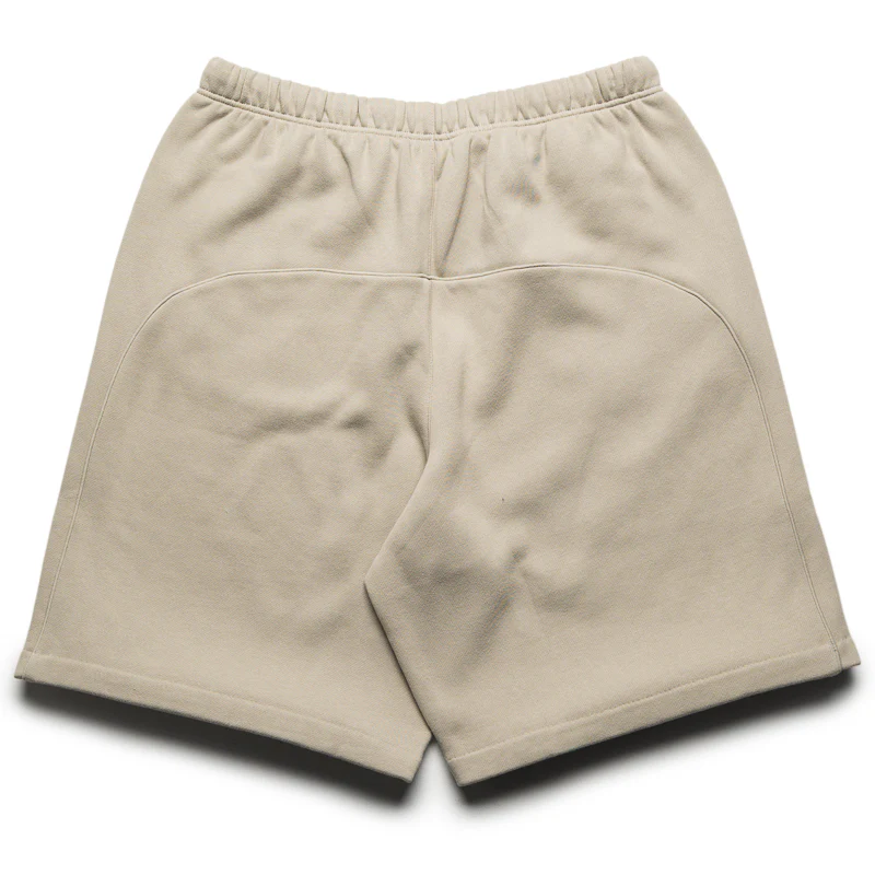 Fear Of God Essentials Basketball Fleece Shorts With Piping - Abbey Stone
