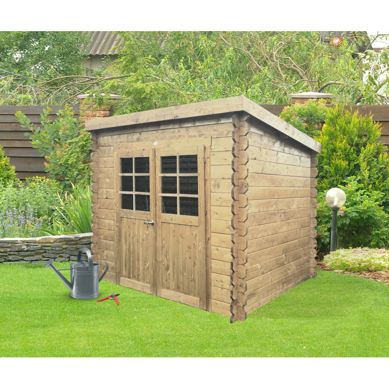 Abri de jardin en bois Stendal 19 mm 2,48 x 1,98 m SOLID