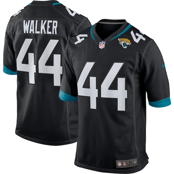 Travon Walker Jacksonville Jaguars Nike Player Game Jersey - Black/Teal/White