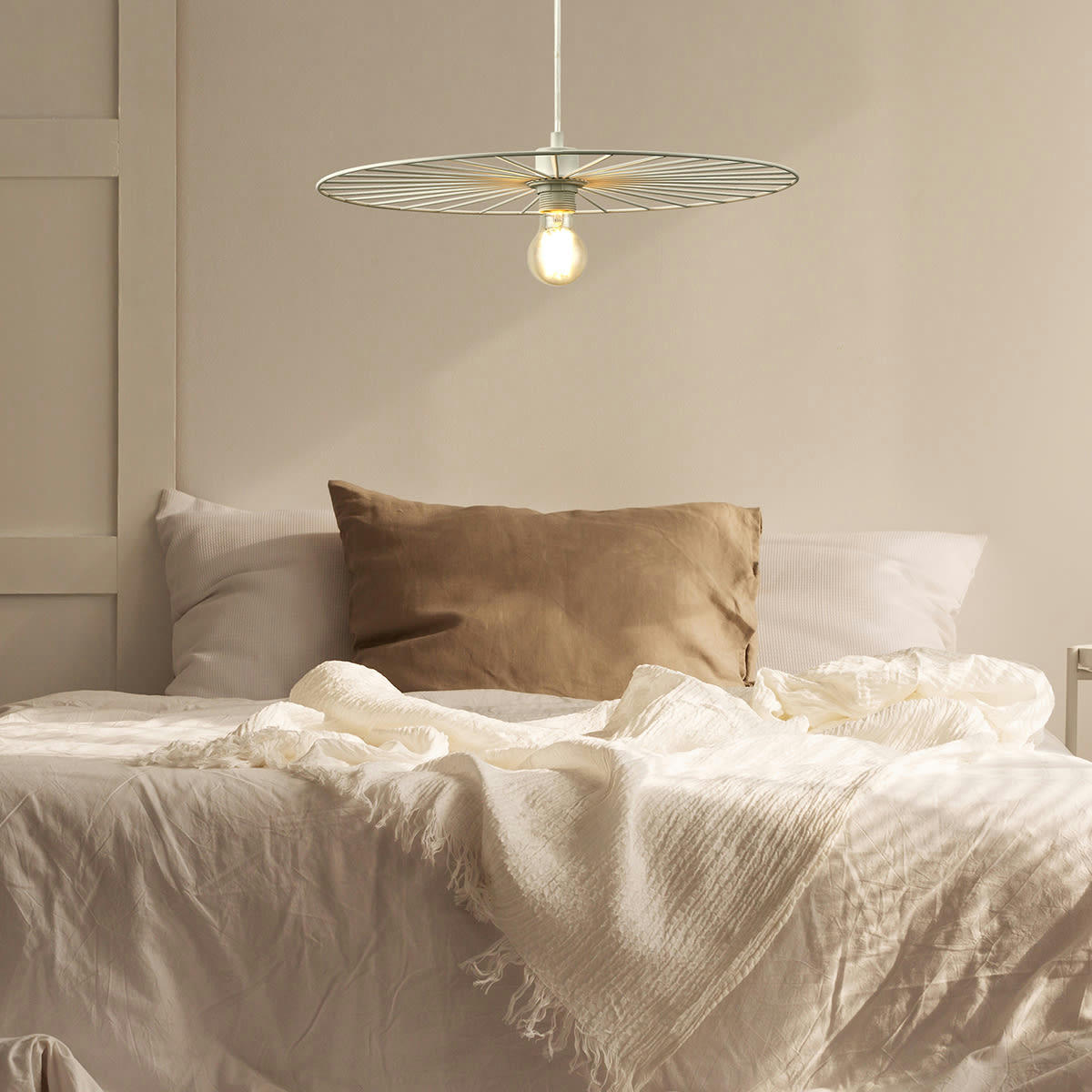 SPIDER - Suspension en métal blanc