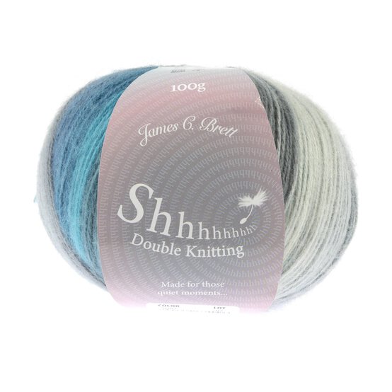 James C Brett Ice Water Shhh DK Yarn 100g
