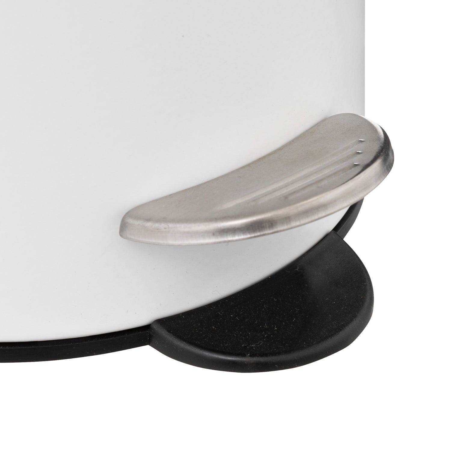Pattumiera a pedale Softclose 3 L bianco