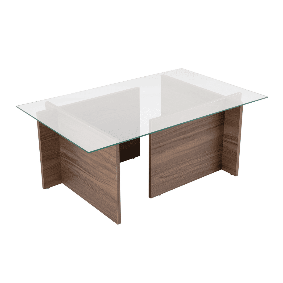 Calicosy - NOAH Salontafel - Transparant - 65x105x40 cm