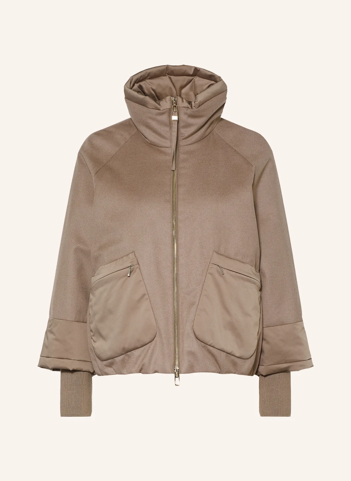 DUNO Lightweight-Daunenjacke MURIEL im Materialmix