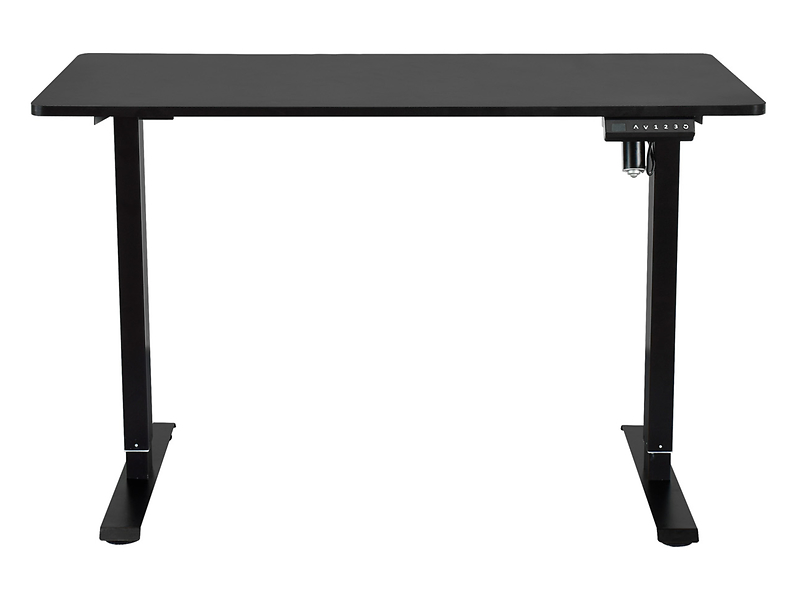 Biurko gamingowe Emil 2 z elektryczną regulacją 120 cm czarne