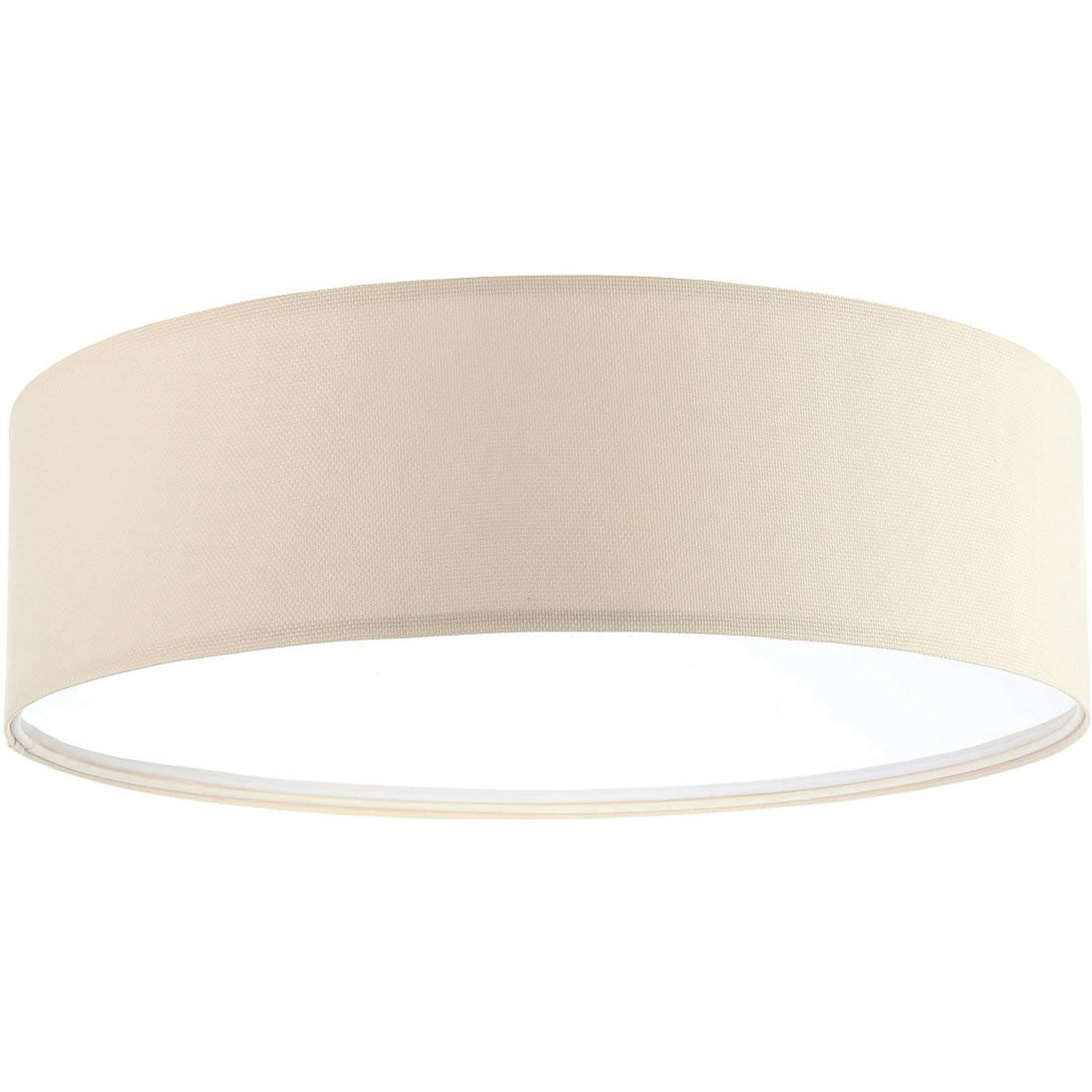 NATURAL - Plafonnier Tissu Beige