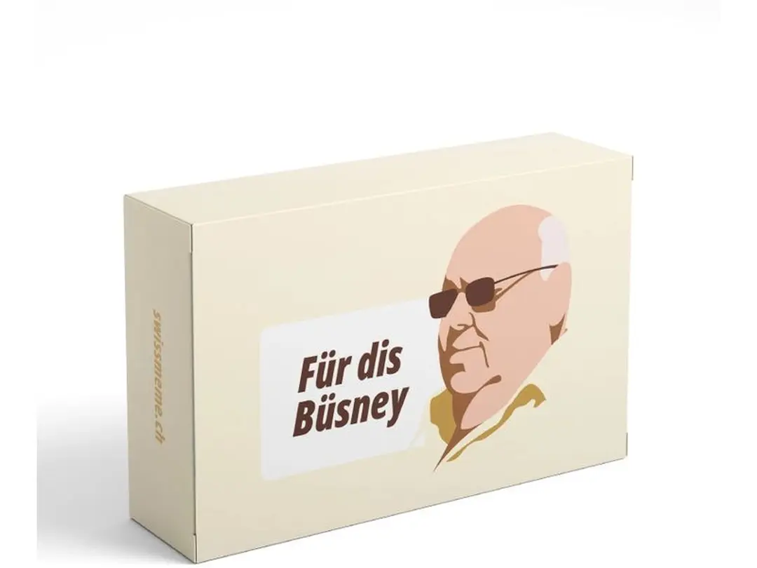 Geschenkbox Swissmeme