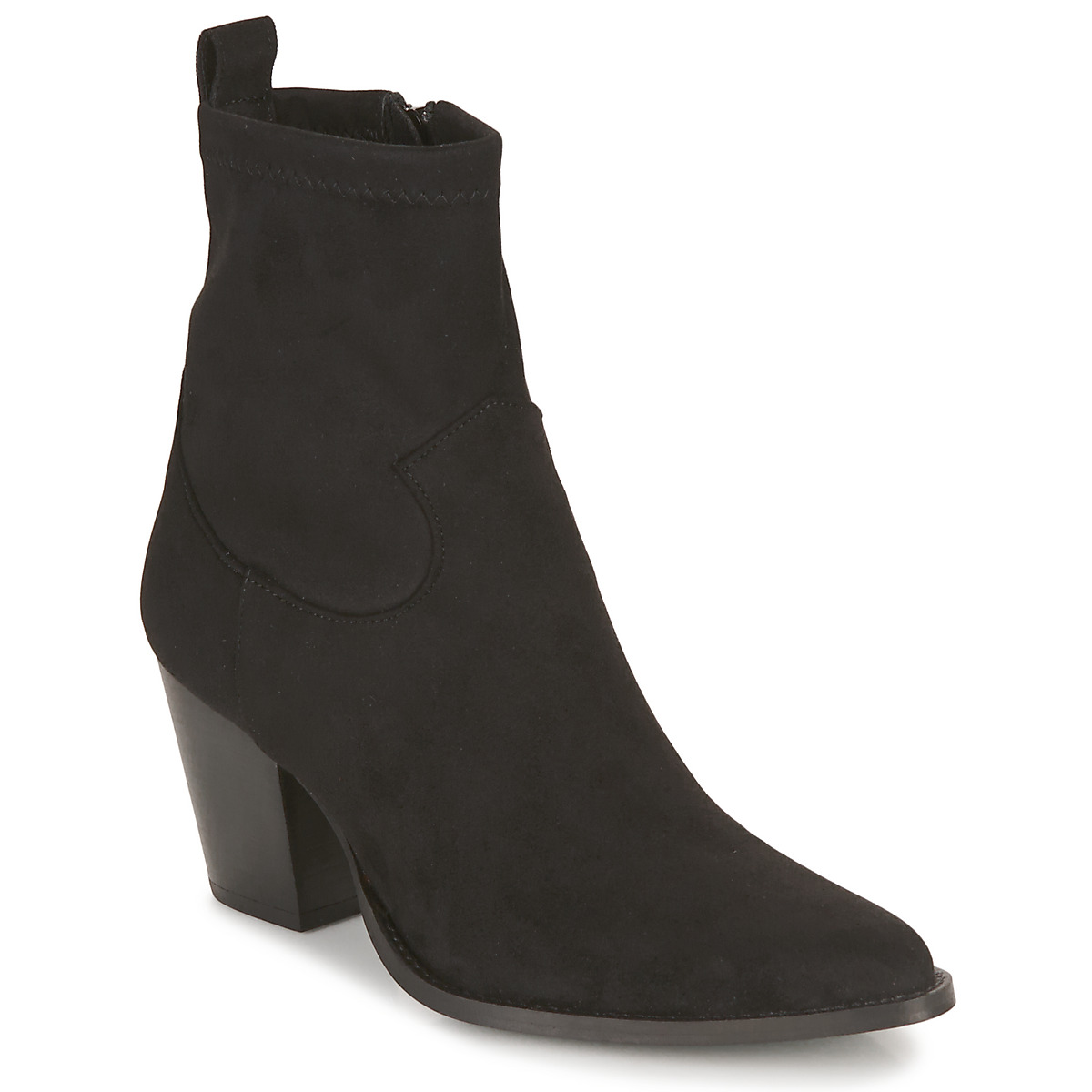 JB Martin - LAILA - Canvas / Suede / Black