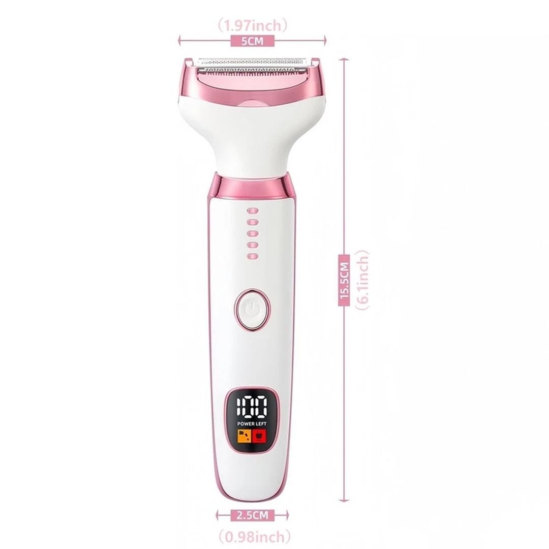 SPETLEK Wet & Dry Electric Lady Shaver Bikini Trimmer Pubic Hair Remover