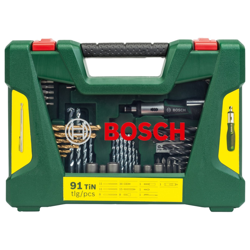 Coffret de forets V-Line 91 pièces BOSCH