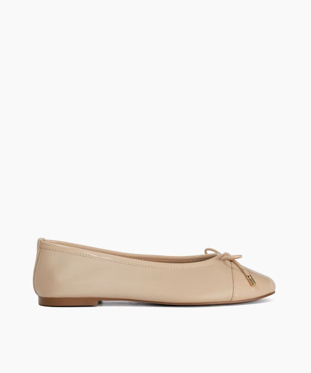 Haliah Blush - Suede Ballet Flats