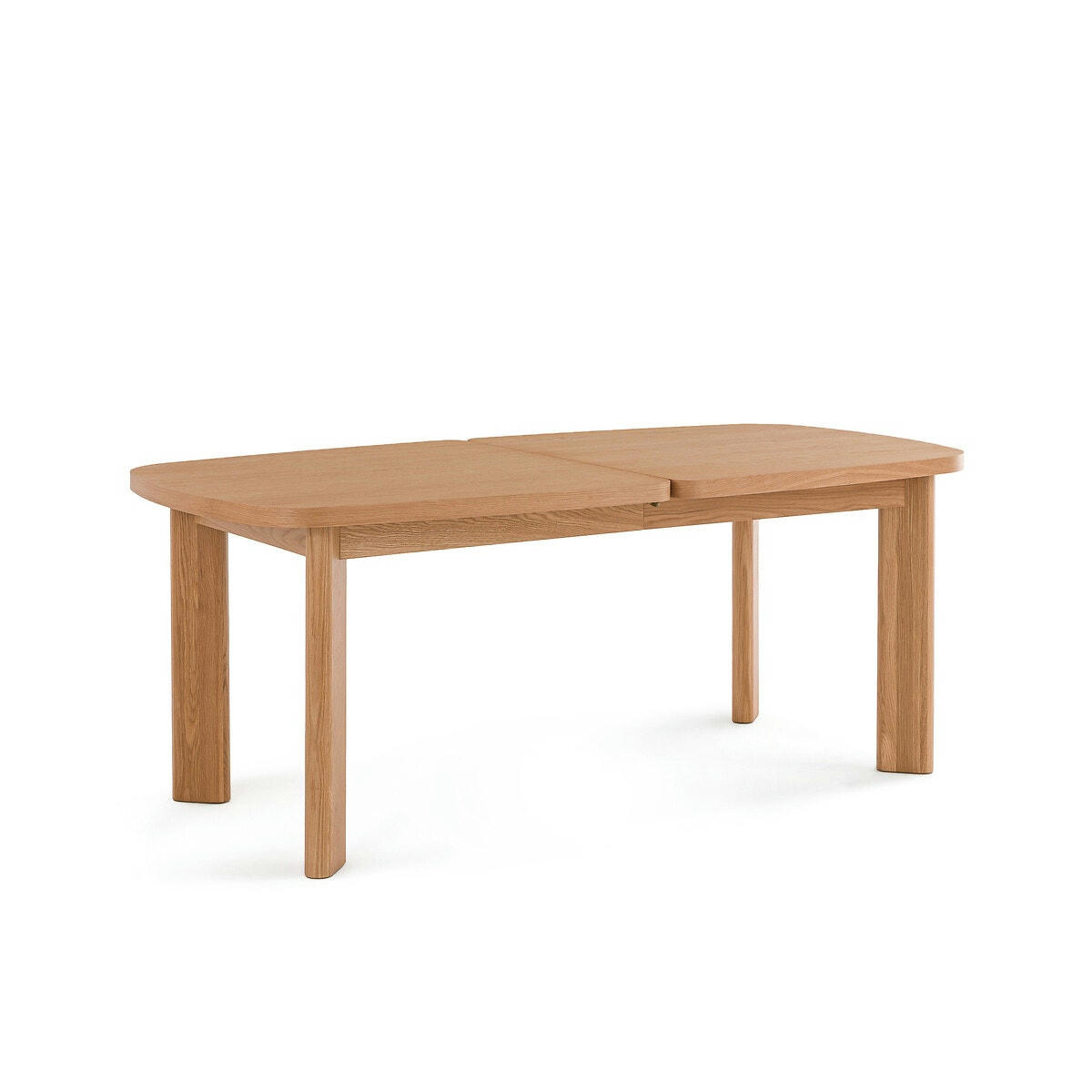 Table à manger 8/10 couverts, plaquée chêne Galito