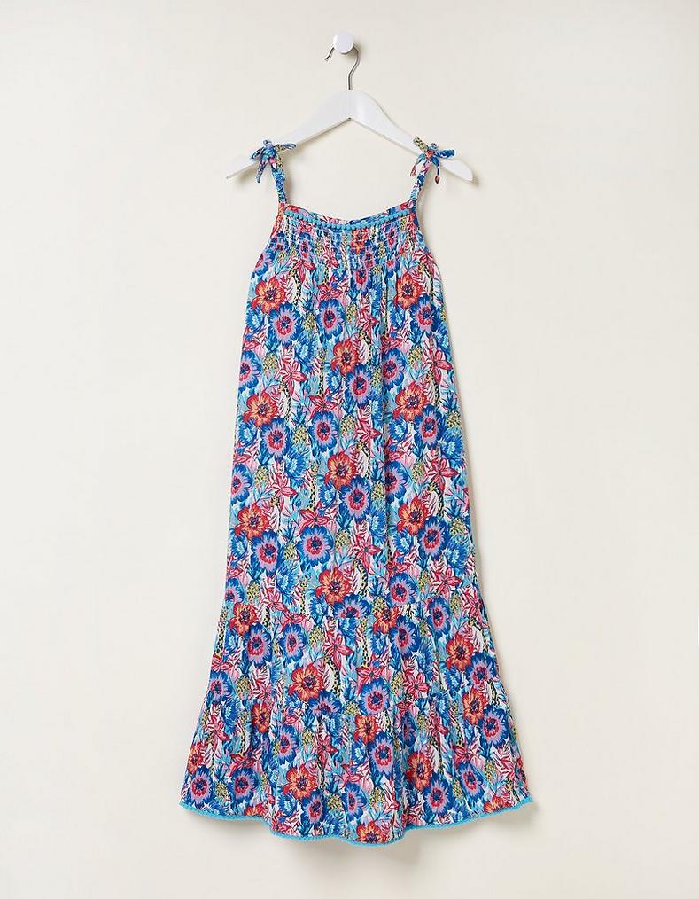 Rosa Tropical Print Dress