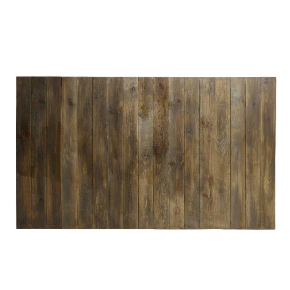 JAWARA - Tête de lit en bois pour lit de 90 cm en couleur marron