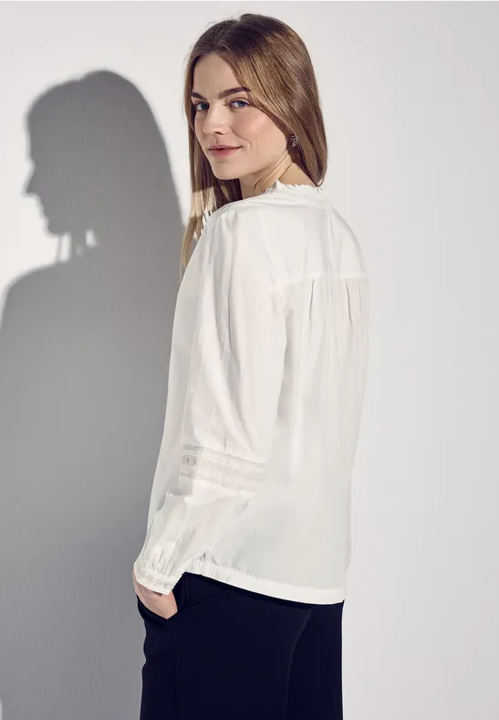 Tunika mit Stickdetail