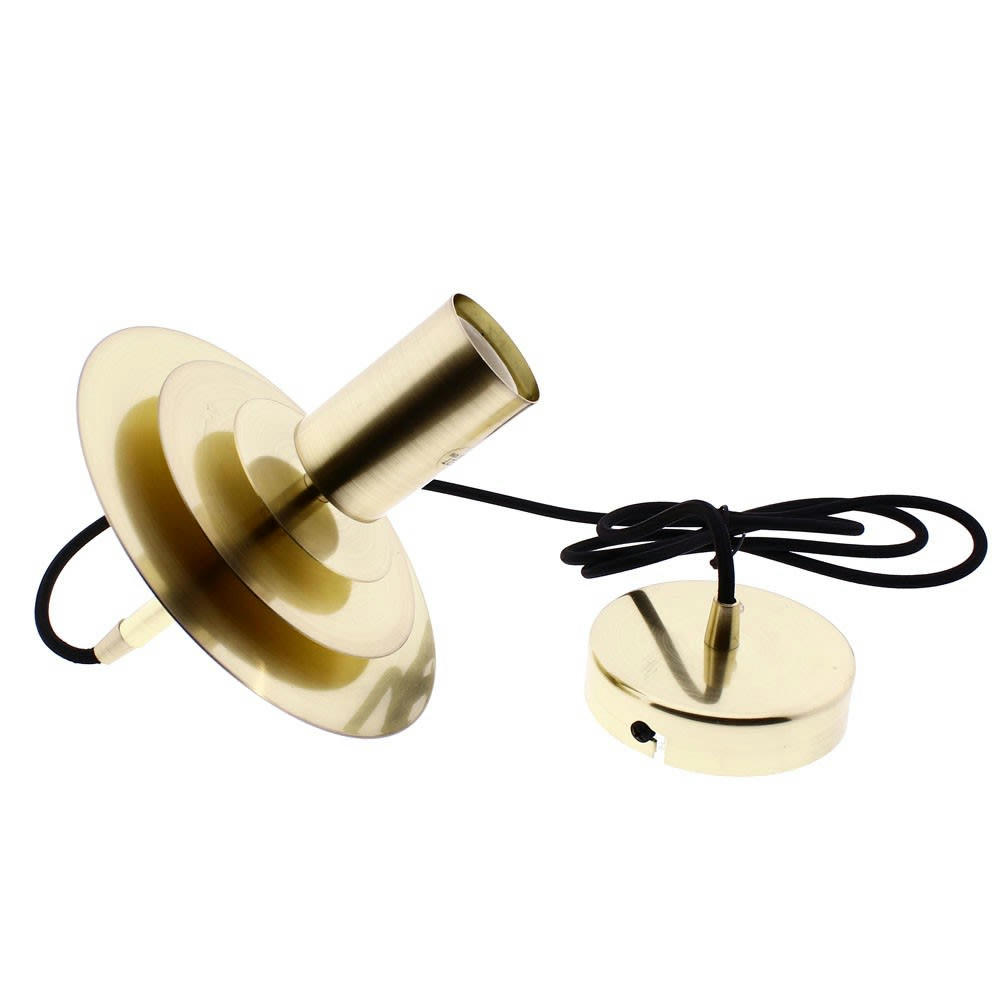 FORMER - Suspension en métal doré à hauteur réglable